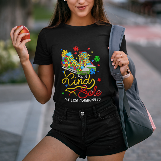 autism-awareness-t-shirt-be-a-king-sole-puzzle-shoe