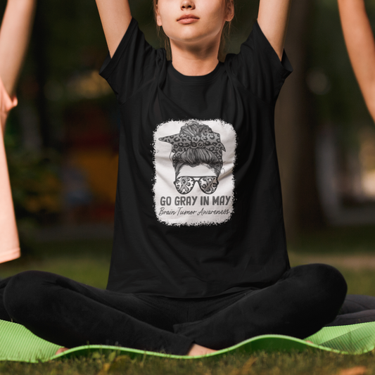 brain-cancer-t-shirt-brain-cancer-awareness-shirt-go-gray-in-may-messy-bun-womens