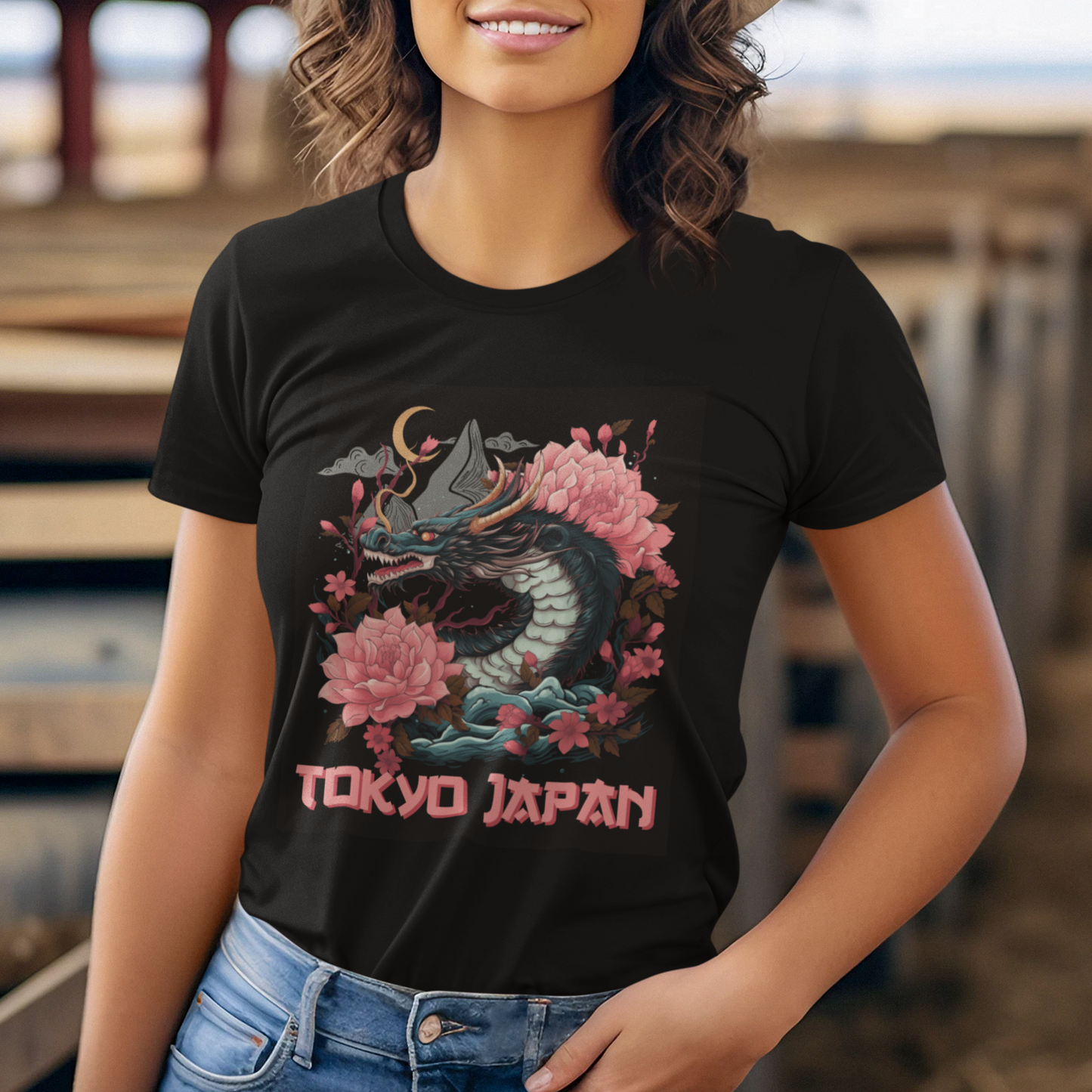 tokyo-japan-dragon-t-shirt-asian-inspired-retro-aesthetic-sakura-japanese-cherry-blossoms