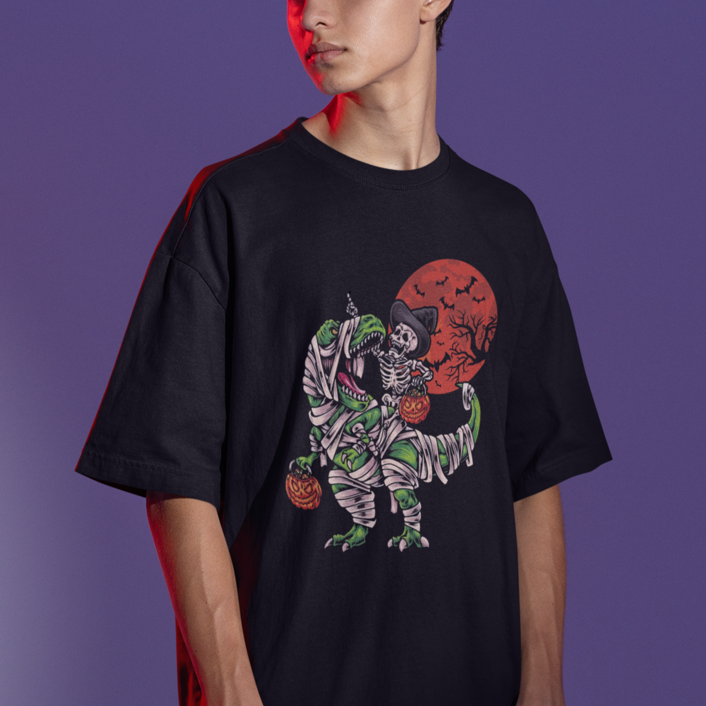 halloween-t-shirt-halloween-skeleton-riding-dinosaur-funny-scary-pumpkin