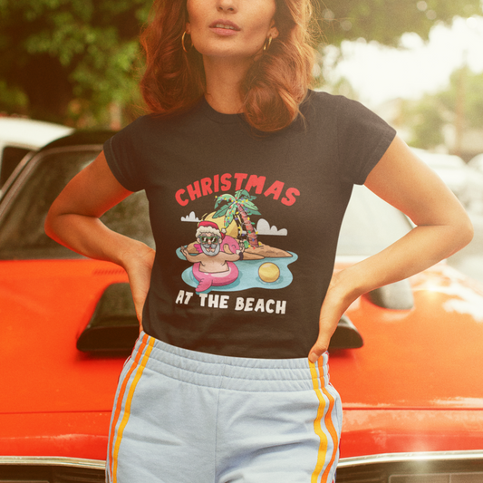 funny-flamingo-float-santa-claus-christmas-at-the-beach-t-shirt