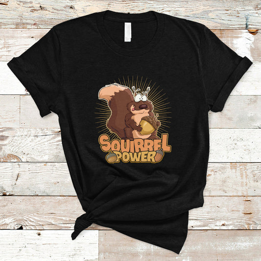 cute-squirrel-power-t-shirt