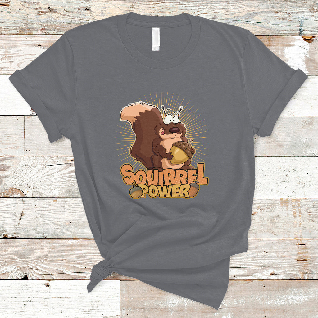 cute-squirrel-power-t-shirt