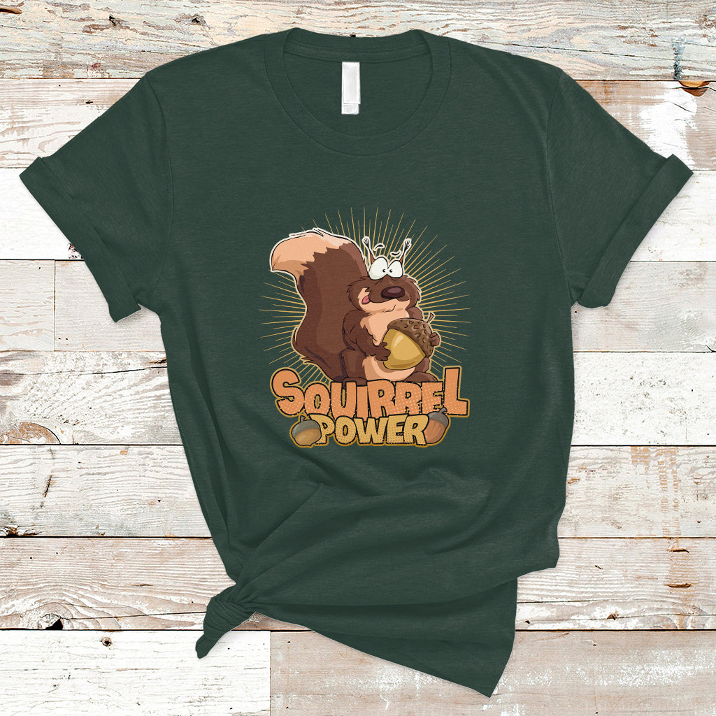 cute-squirrel-power-t-shirt