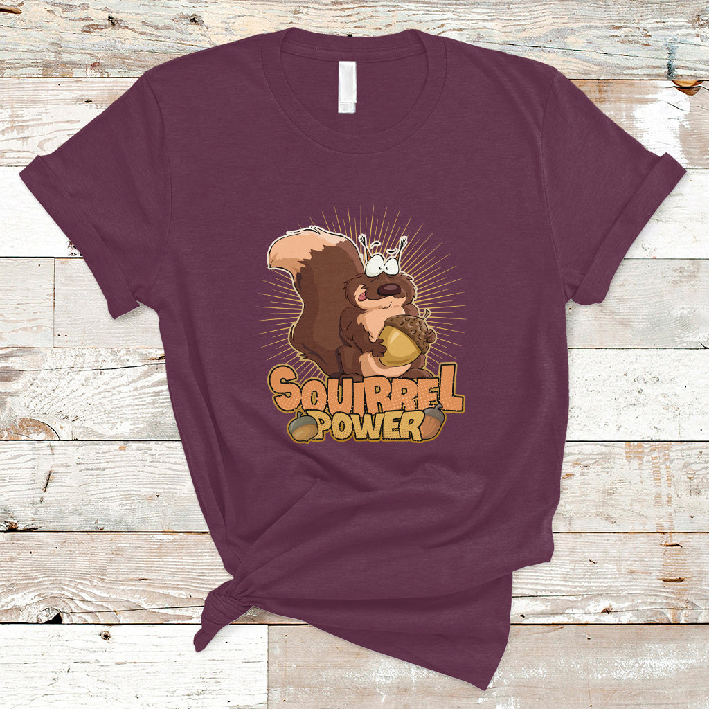 cute-squirrel-power-t-shirt