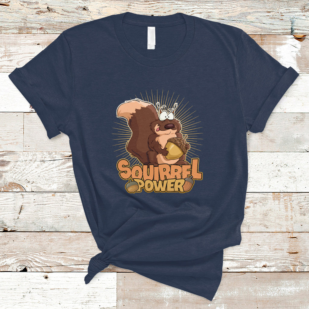 cute-squirrel-power-t-shirt