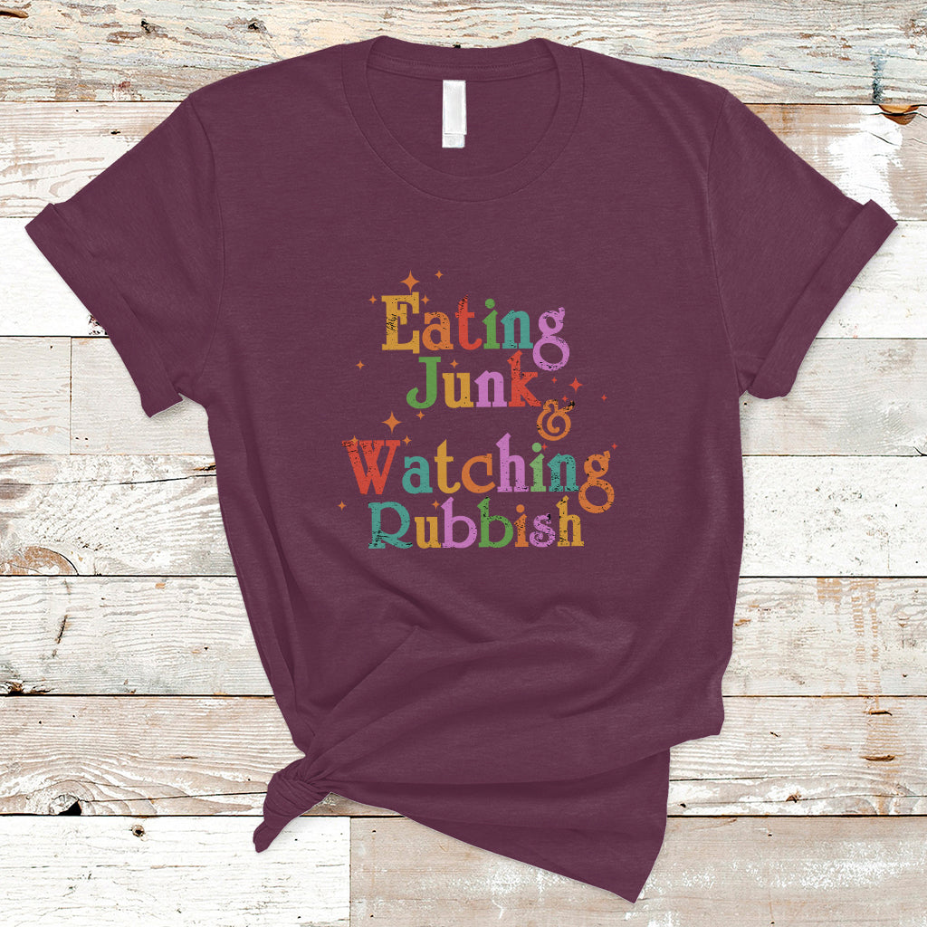 im-eating-junk-food-and-watching-rubbish-christmas-movie-t-shirt