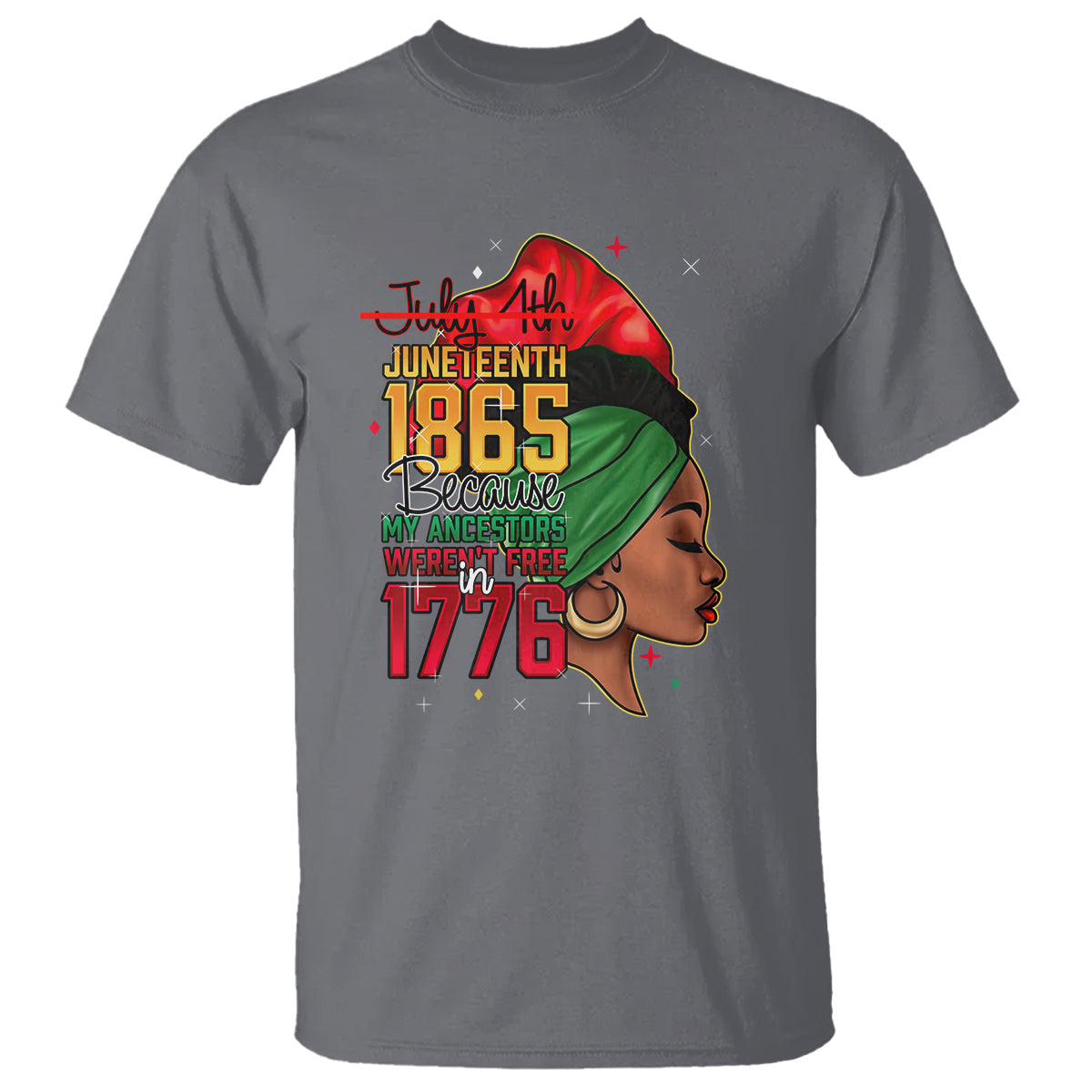 juneteenth-4th-of-july-t-shirt-for-women-black-pride-because-my-ancestors-werent-free-in-1776