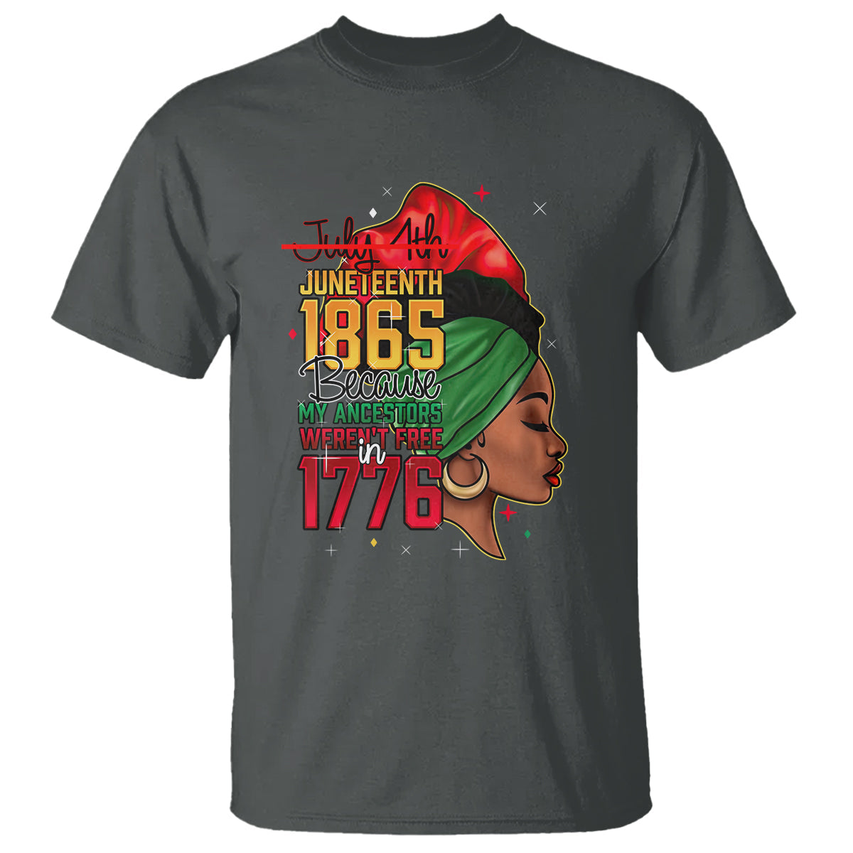 juneteenth-4th-of-july-t-shirt-for-women-black-pride-because-my-ancestors-werent-free-in-1776