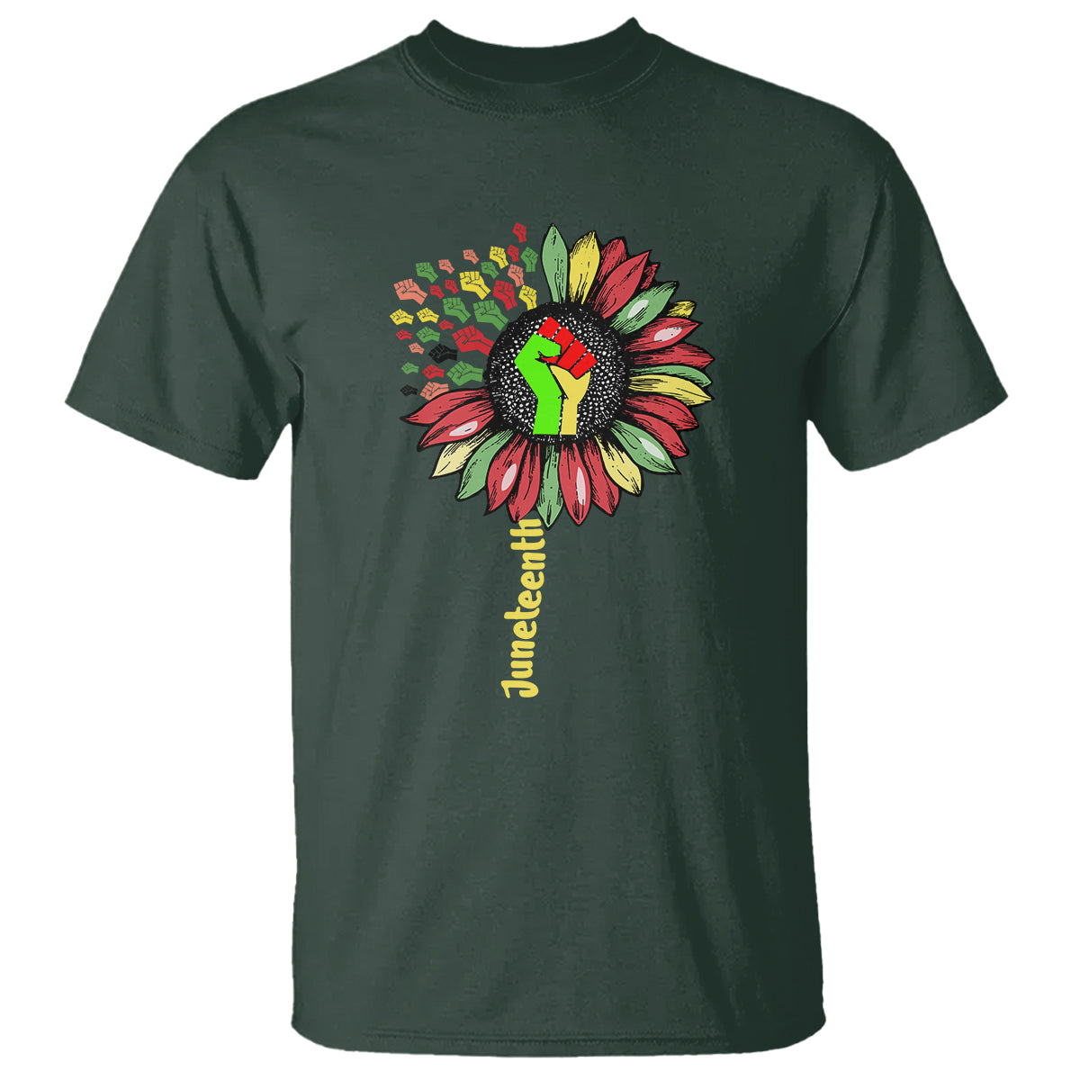 juneteenth-t-shirt-sunflower-with-fist-black-history-african-american