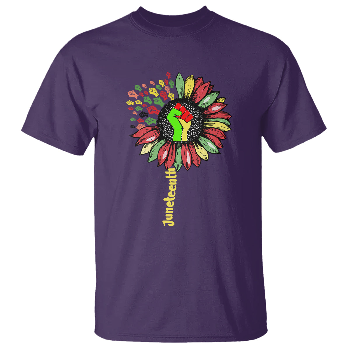 juneteenth-t-shirt-sunflower-with-fist-black-history-african-american