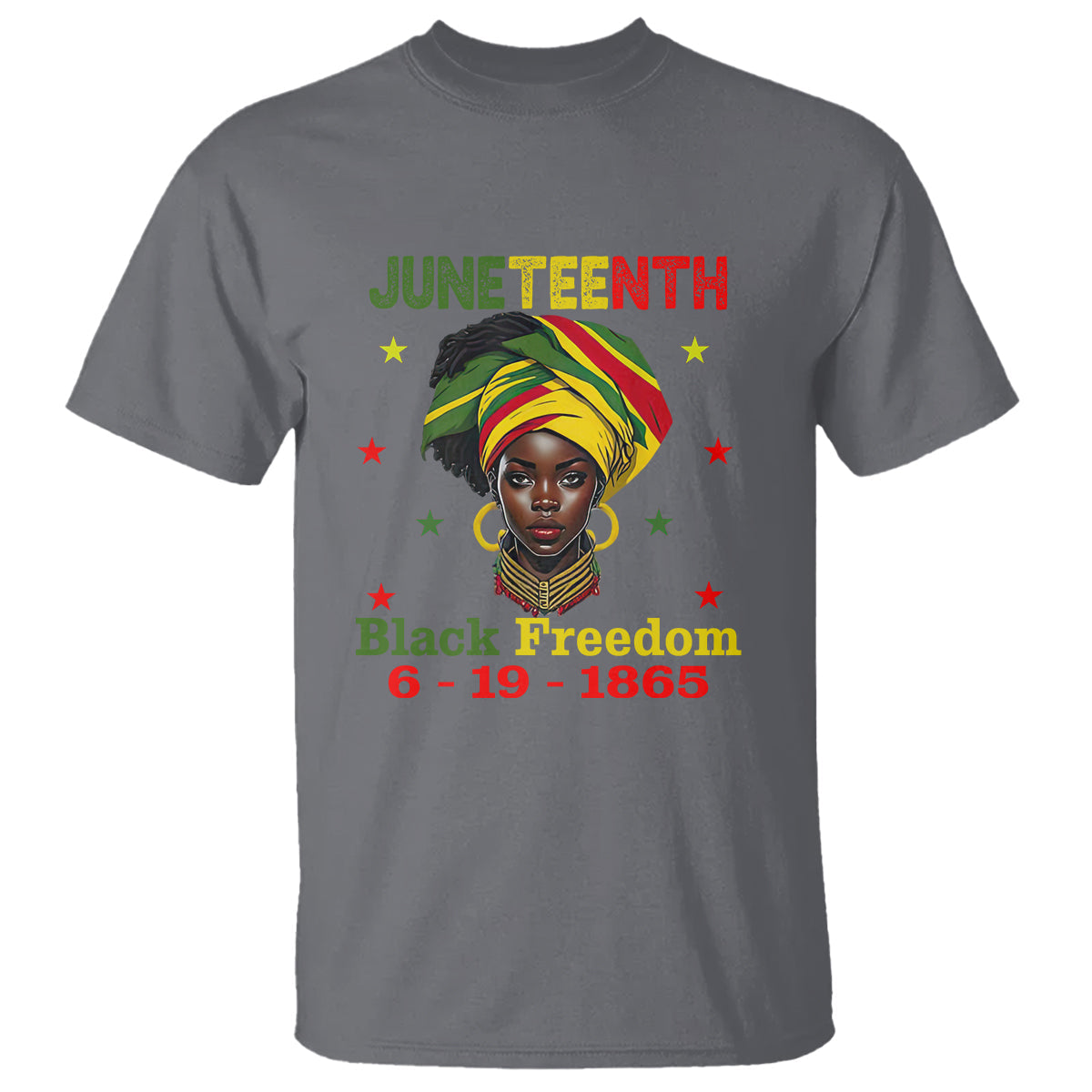 bhm-t-shirt-for-african-women-juneteenth-1865-celebrating
