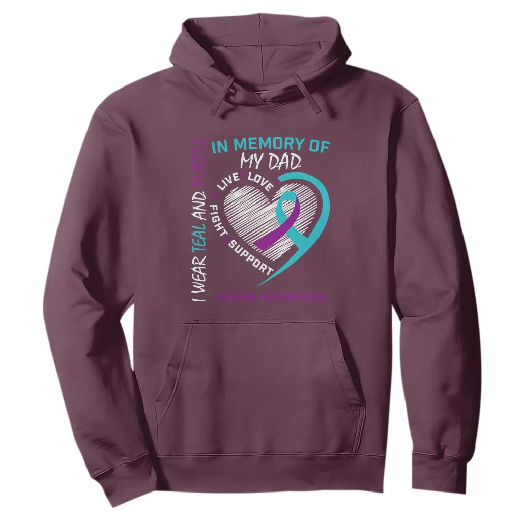 In Memory of My Son Hoodie Suicide Support & Prevention - Loss of Child Tribute