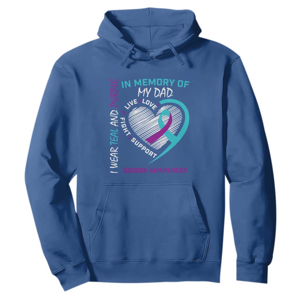 In Memory of My Son Hoodie Suicide Support & Prevention - Loss of Child Tribute