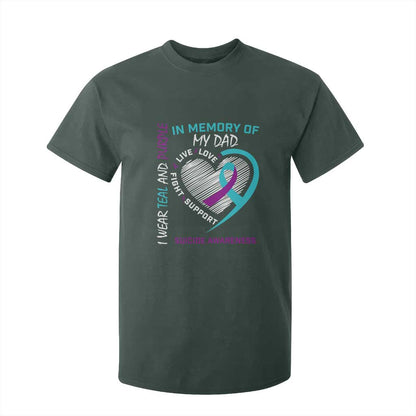 In Memory of My Son T Shirt For Kid Suicide Support & Prevention - Loss of Child Tribute