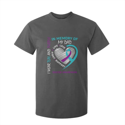 In Memory of My Son T Shirt For Kid Suicide Support & Prevention - Loss of Child Tribute