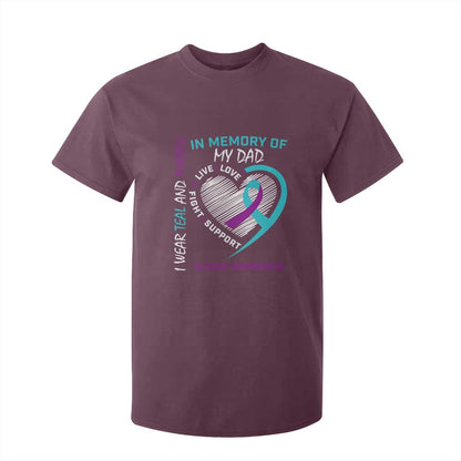 In Memory of My Son T Shirt For Kid Suicide Support & Prevention - Loss of Child Tribute