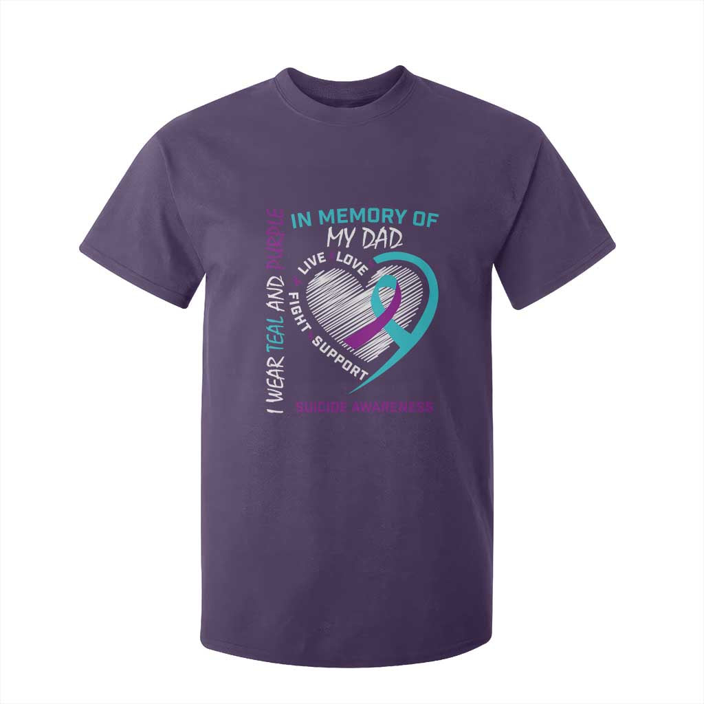 In Memory of My Son T Shirt For Kid Suicide Support & Prevention - Loss of Child Tribute
