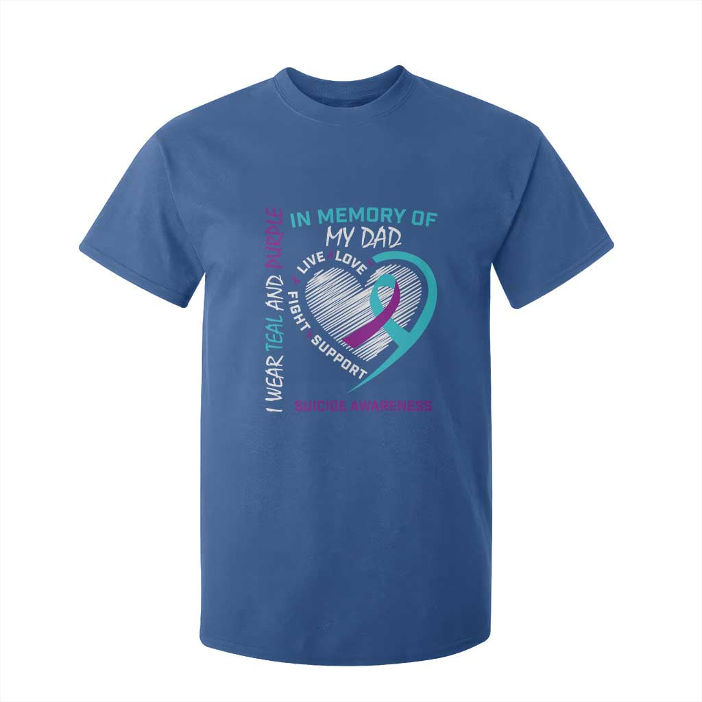 In Memory of My Son T Shirt For Kid Suicide Support & Prevention - Loss of Child Tribute