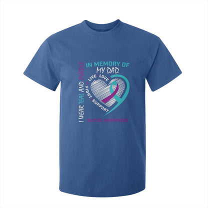 In Memory of My Son T Shirt For Kid Suicide Support & Prevention - Loss of Child Tribute