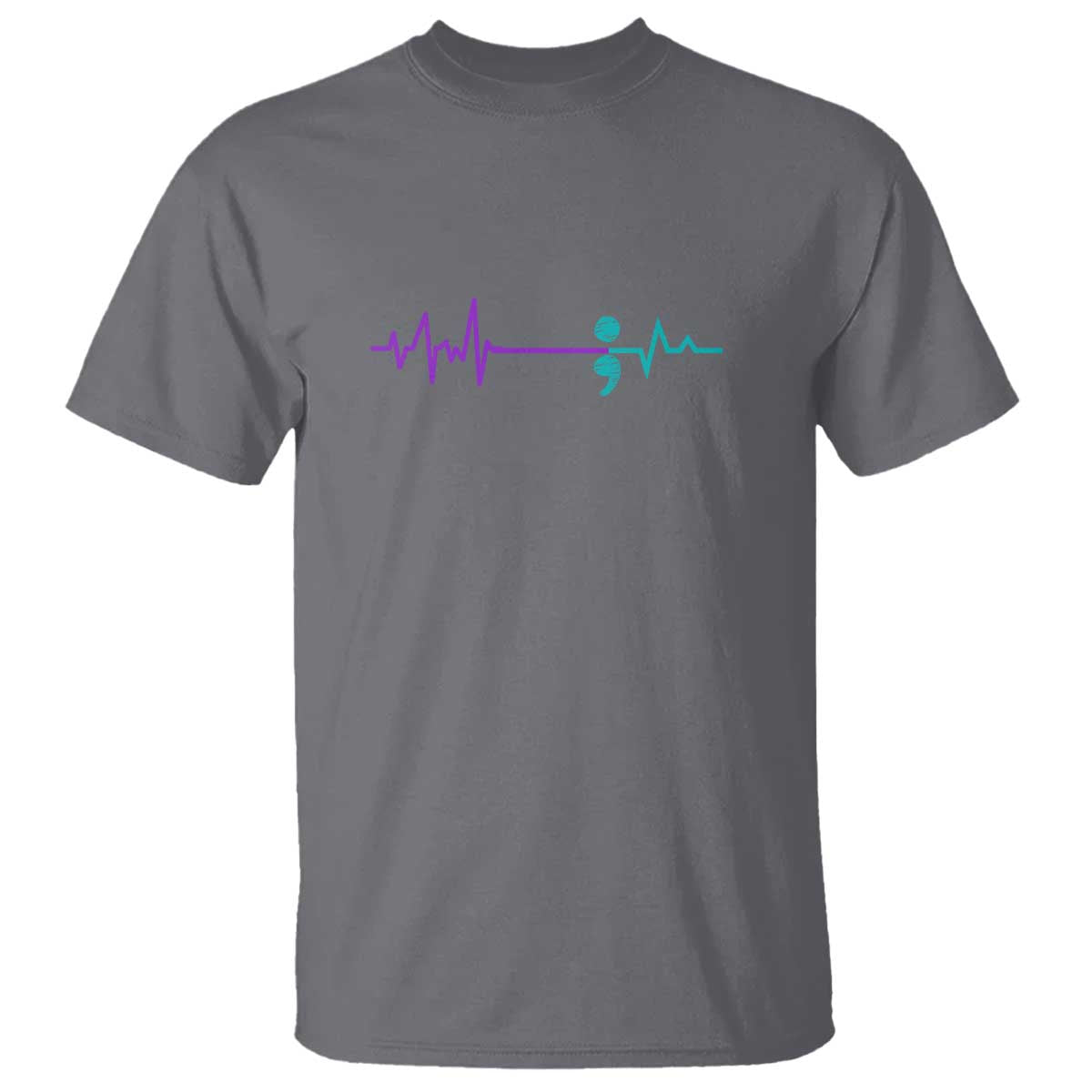 Suicide Prevention Support T Shirt Semicolon Stay Strong Design