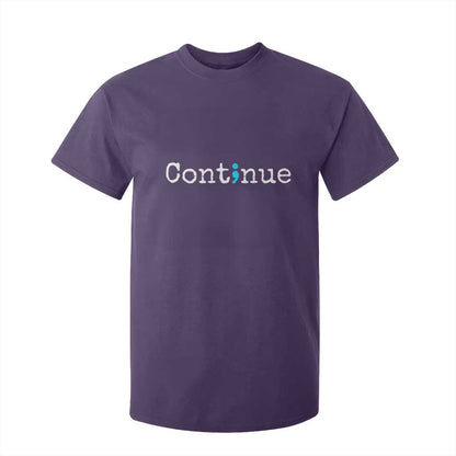 Mental Health & Suicide Prevention T Shirt For Kid Semicolon Support Design