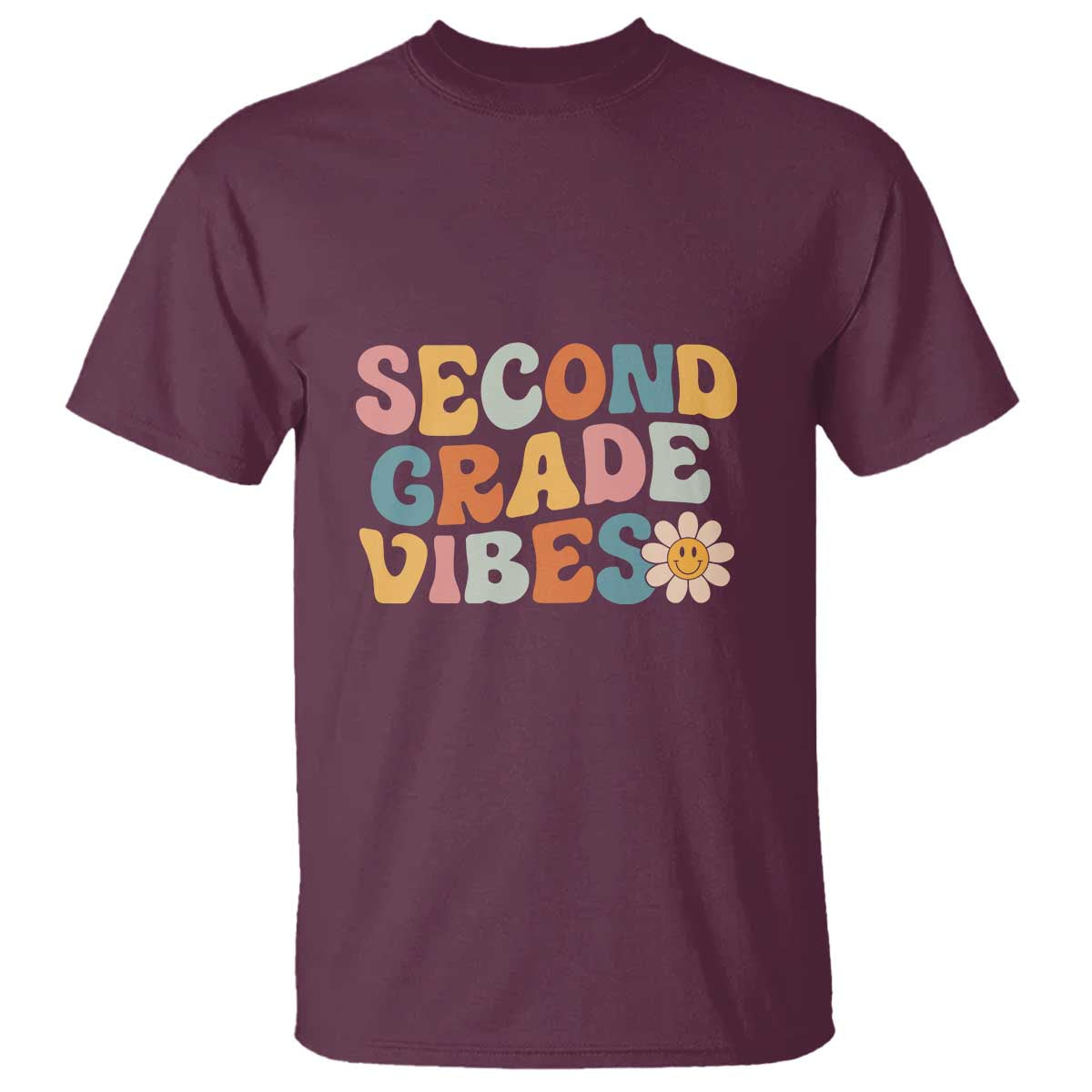 retro-second-grade-vibes-t-shirt-2nd-grade-team-1st-day-of-school