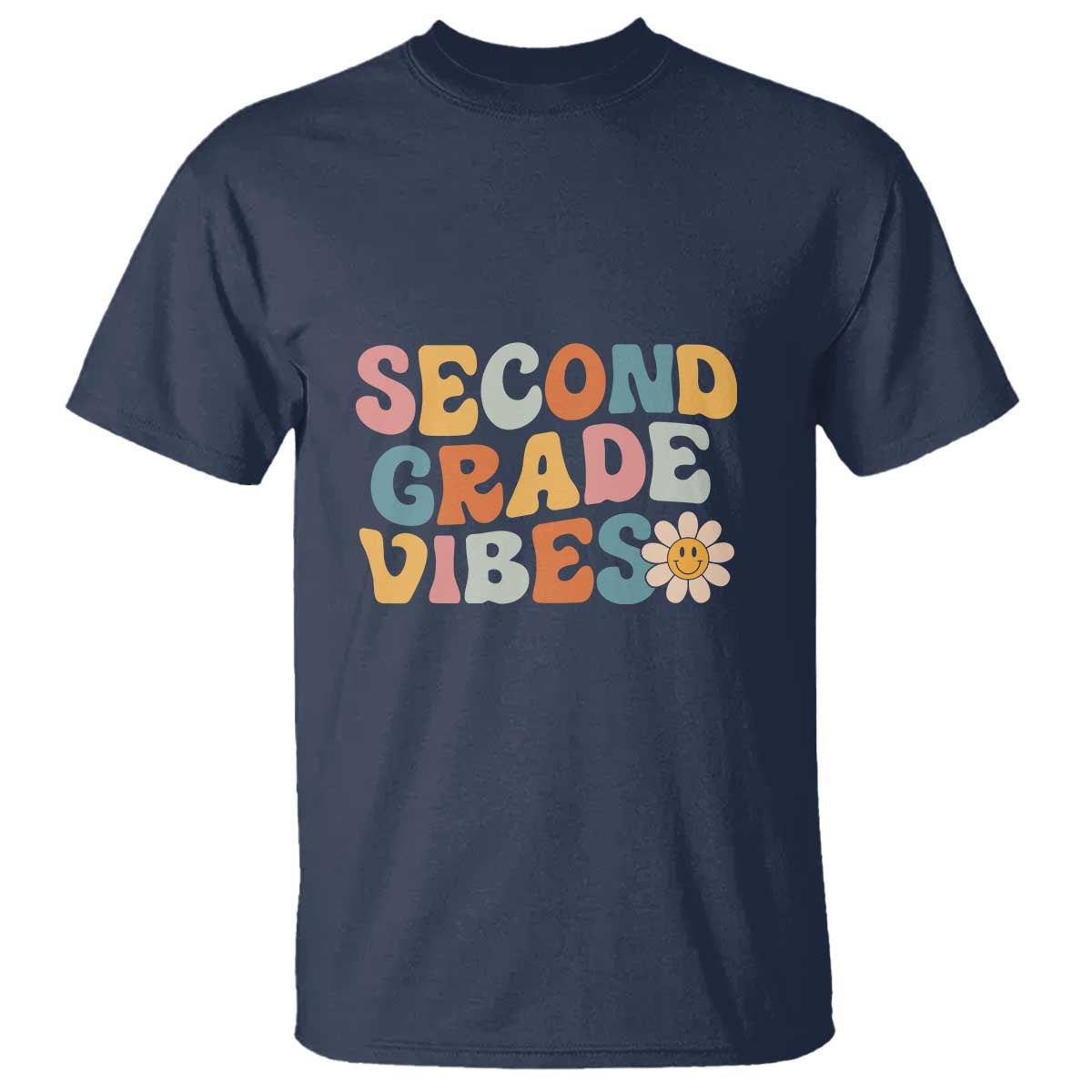 retro-second-grade-vibes-t-shirt-2nd-grade-team-1st-day-of-school