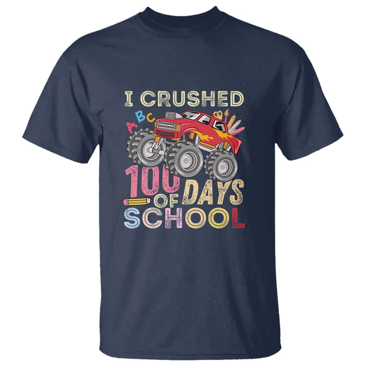 boys-100-day-t-shirt-i-crushed-100-days-of-school-monster-truck