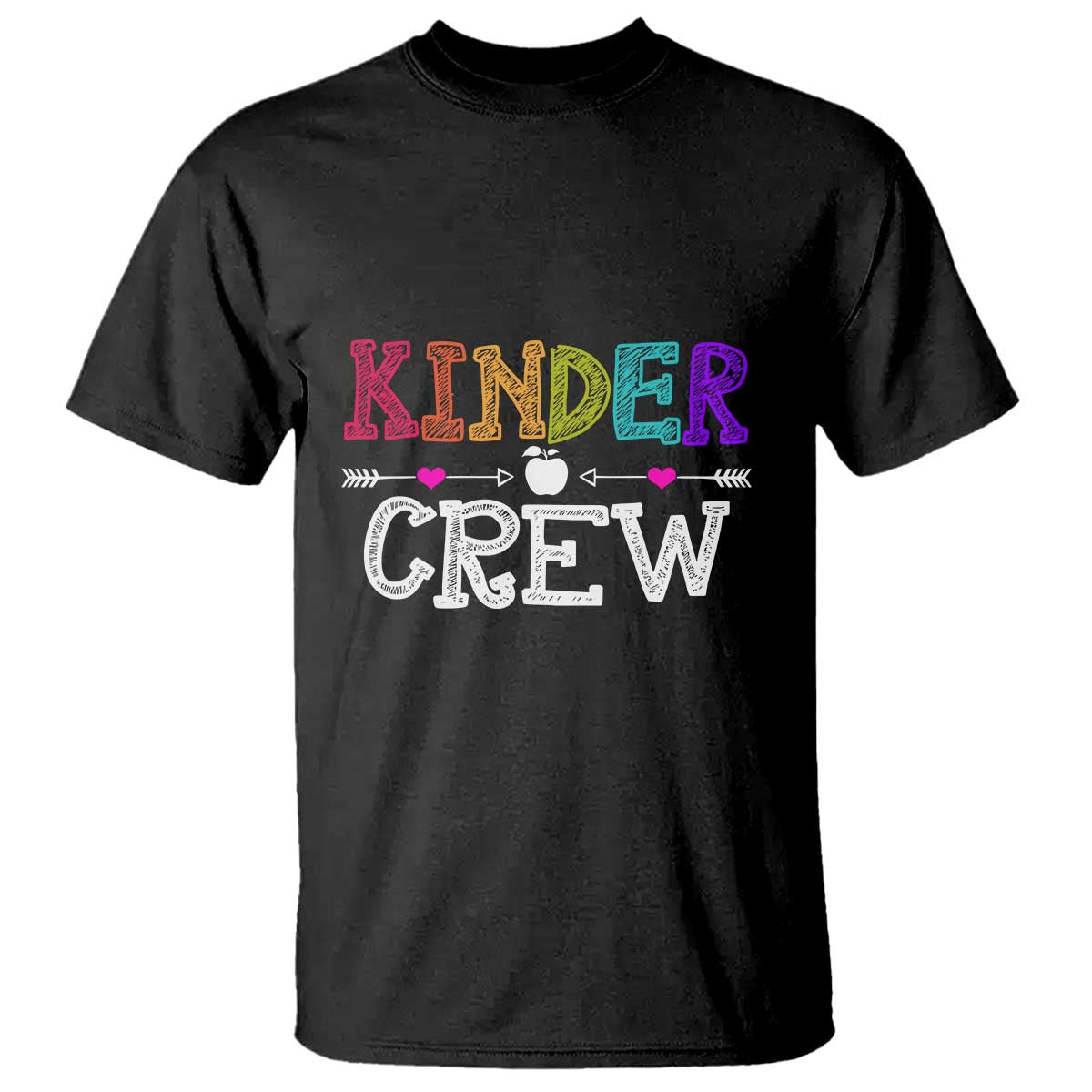 kinder-crew-t-shirt-1st-day-of-school-funny-kindergarten-teacher