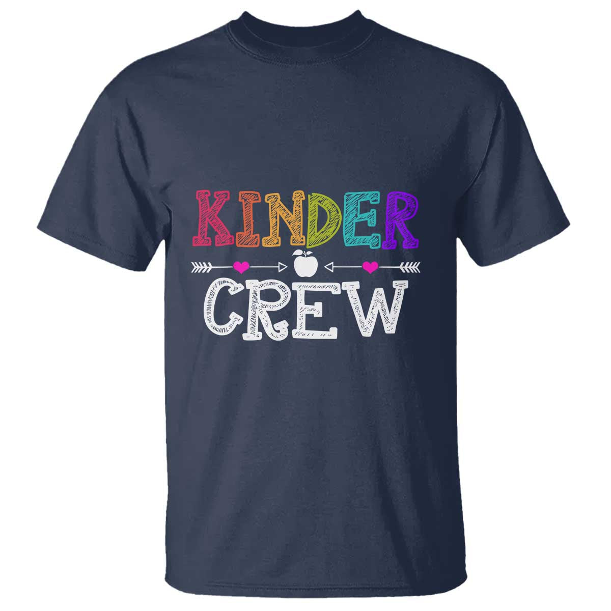 kinder-crew-t-shirt-1st-day-of-school-funny-kindergarten-teacher