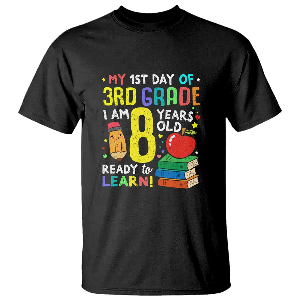 3rd Grade Back to School T Shirt Boys and Girls First Day Gift - FUNOLO