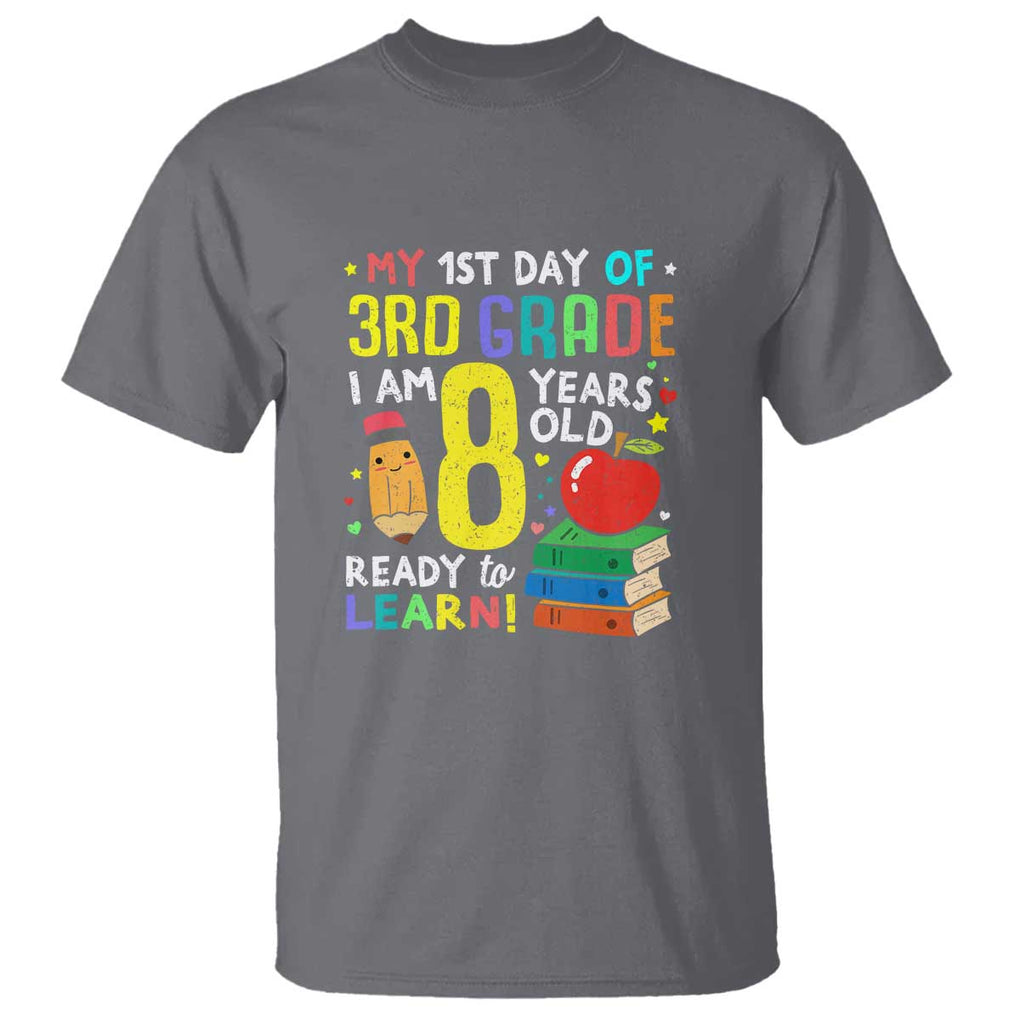 3rd Grade Back to School T Shirt Boys and Girls First Day Gift - FUNOLO