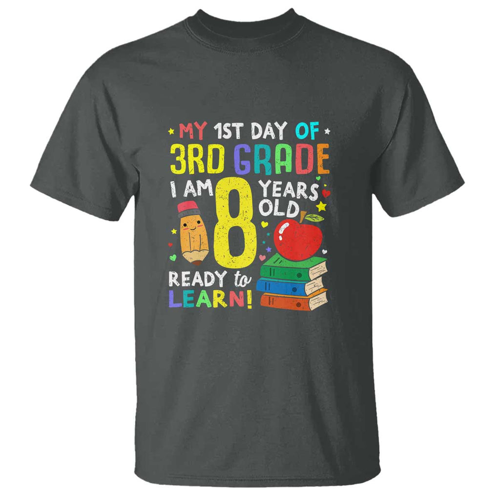 3rd Grade Back to School T Shirt Boys and Girls First Day Gift - FUNOLO