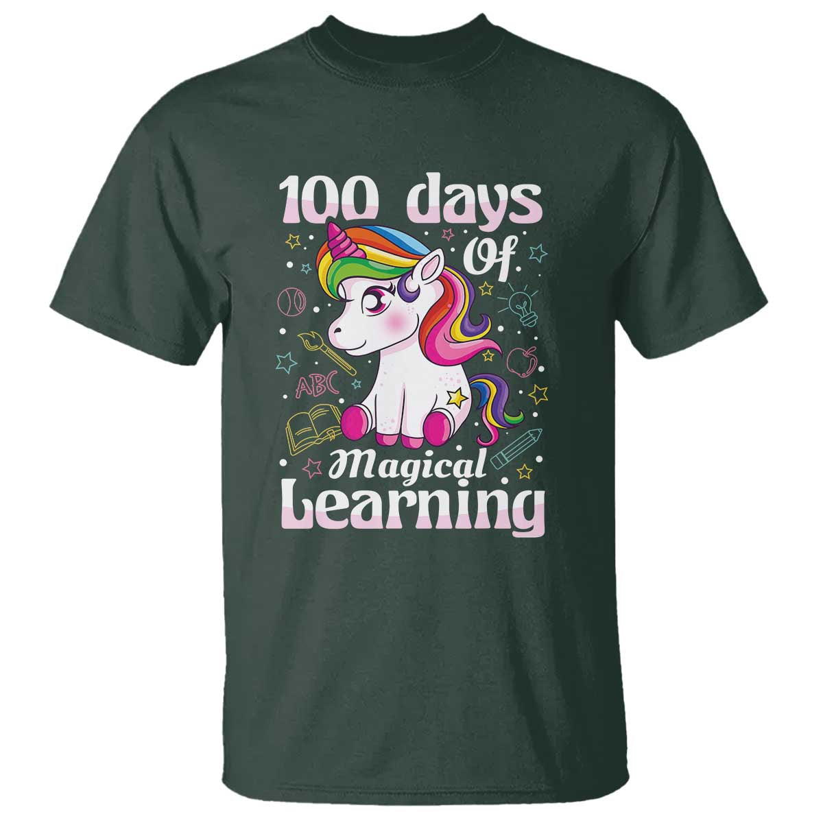 100th-day-of-school-unicorn-t-shirt-girls-100-days-celebration-1