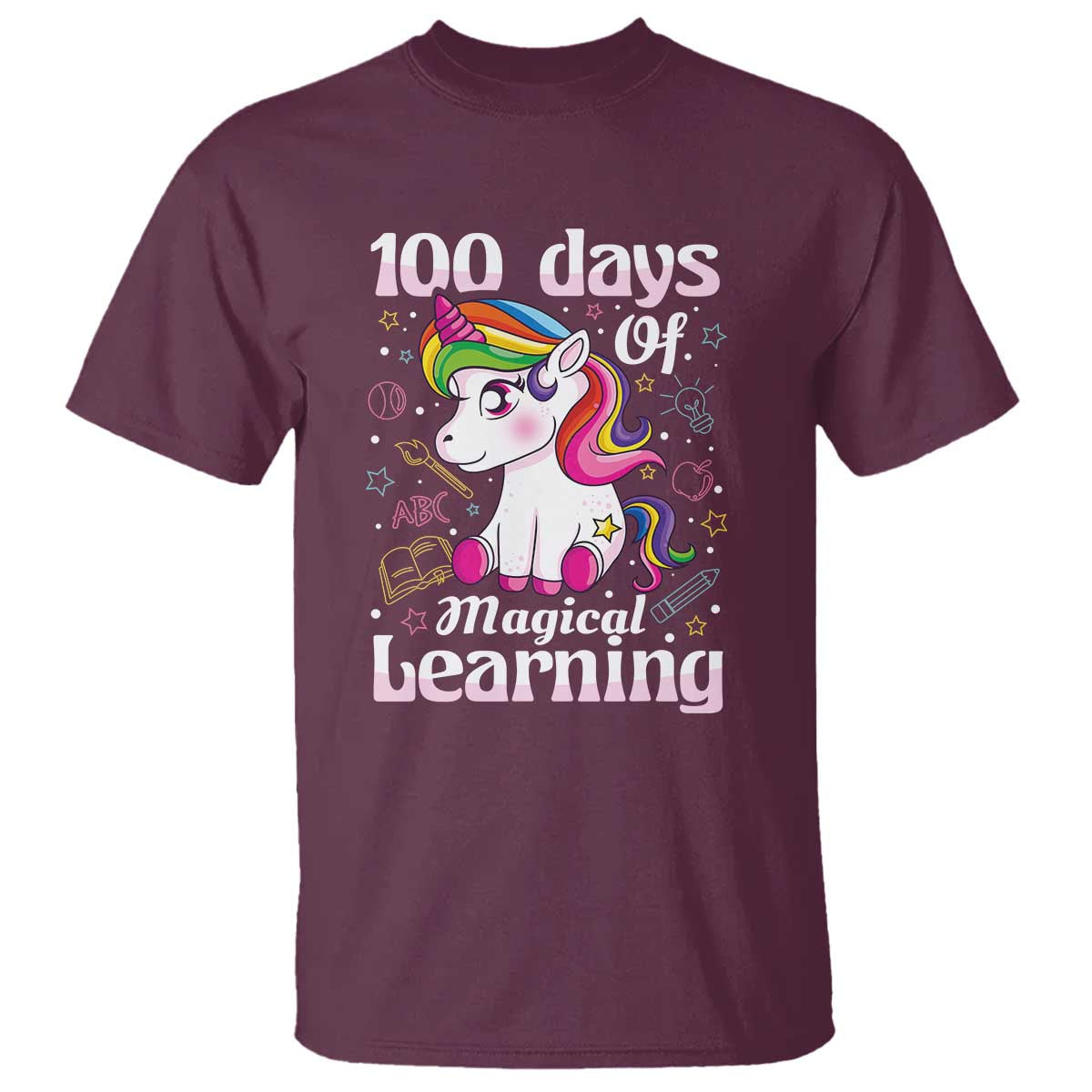 100th-day-of-school-unicorn-t-shirt-girls-100-days-celebration-1