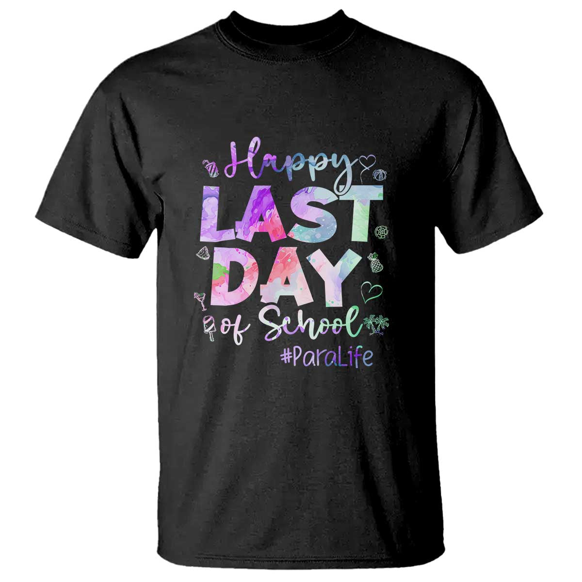 last-day-of-school-t-shirt-para-life-summer-vacation-beach
