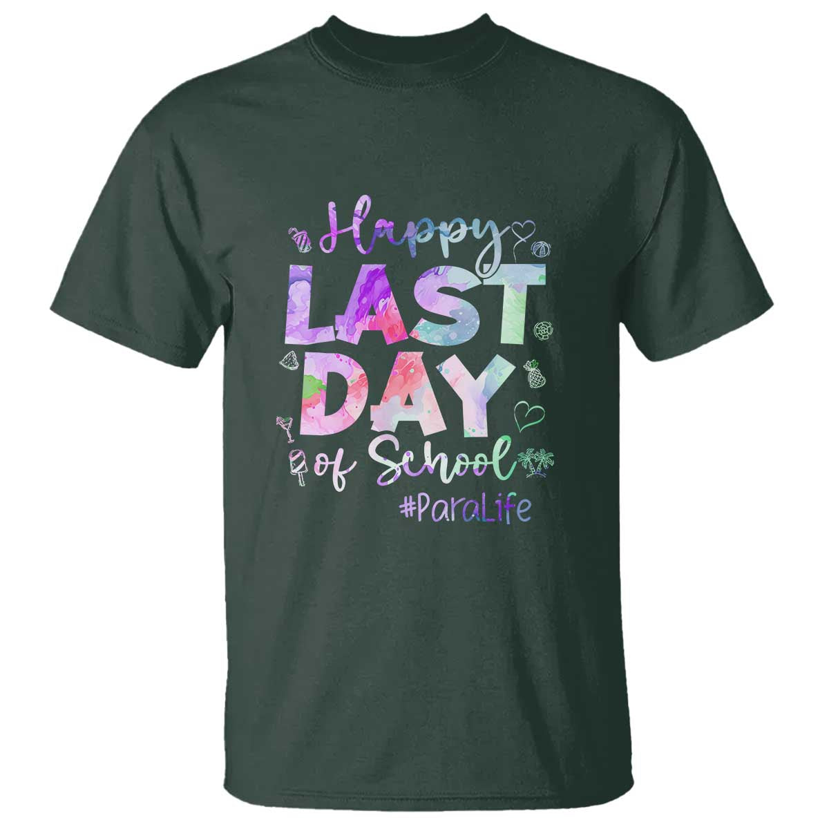 last-day-of-school-t-shirt-para-life-summer-vacation-beach