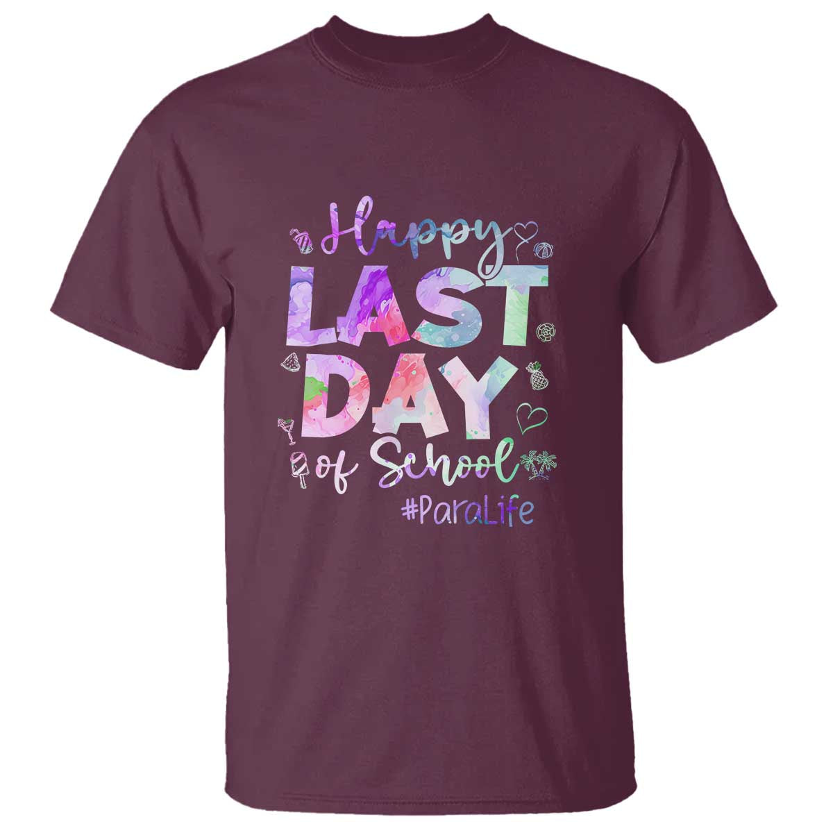 last-day-of-school-t-shirt-para-life-summer-vacation-beach