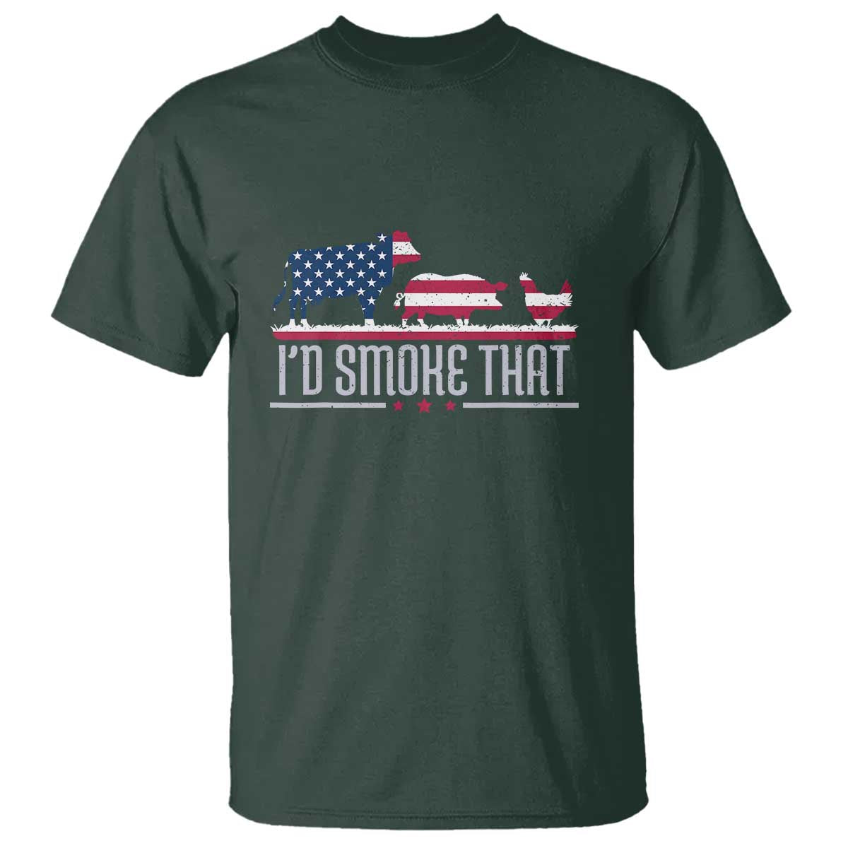 4th-july-id-smoke-that-patriot-bbq-barbeque-cook-chef-t-shirt