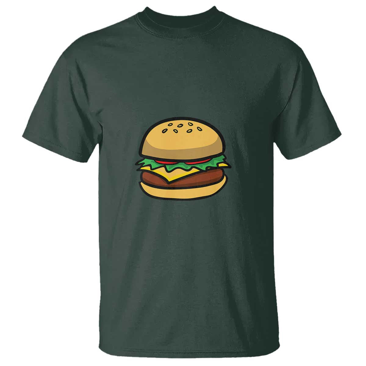 hamburger-cheese-bbq-t-shirt-cheeseburger-emoticon