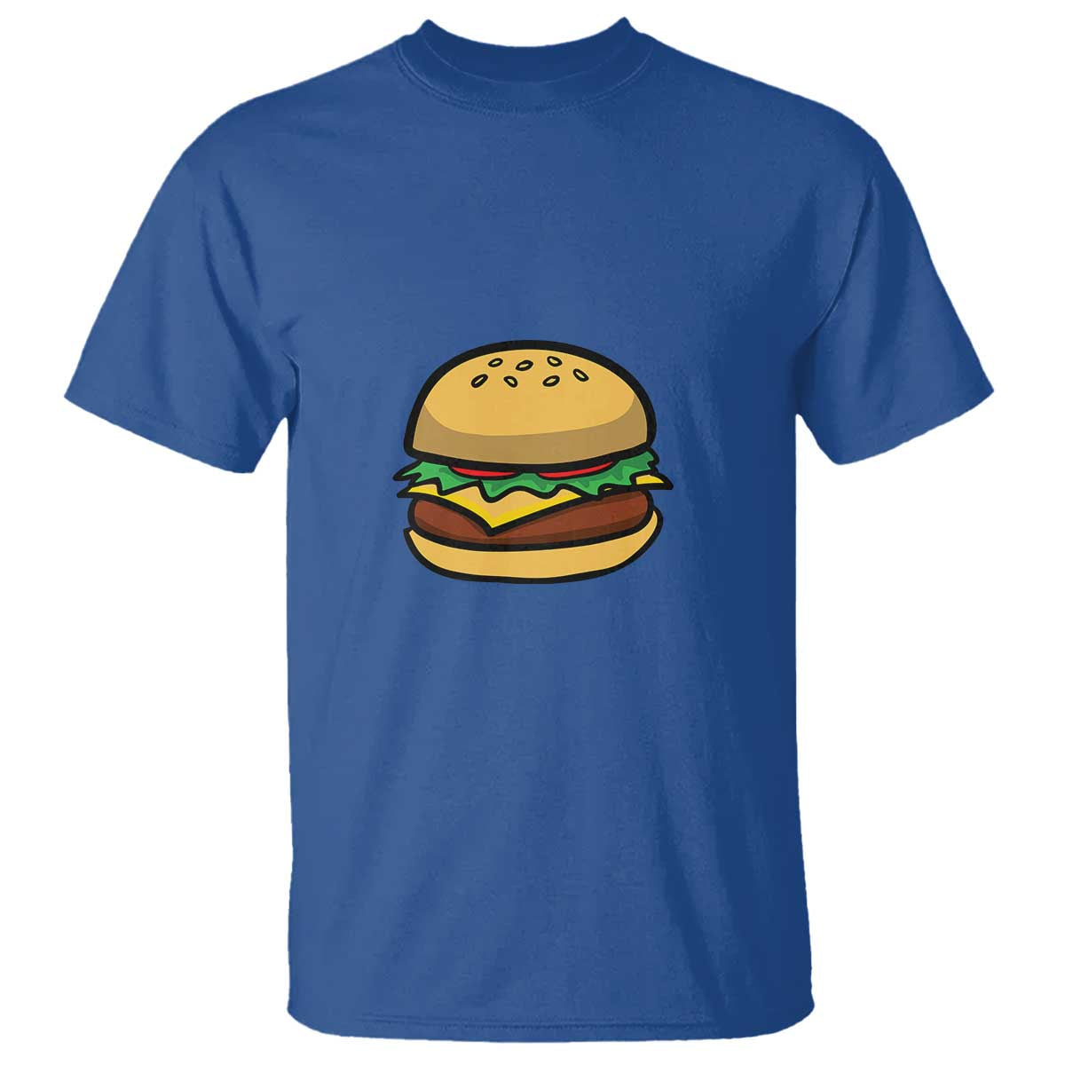 hamburger-cheese-bbq-t-shirt-cheeseburger-emoticon