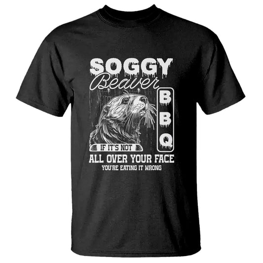 soggy-beaver-funny-bbq-t-shirt-humorous-eating-design-comfortable-cotton-tee-unique-gift
