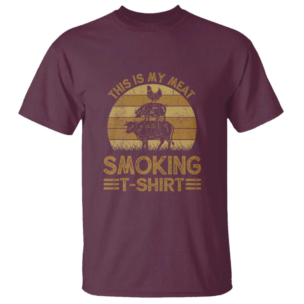 funny-meat-smoking-t-shirt-bbq-barbeque-dad-gift
