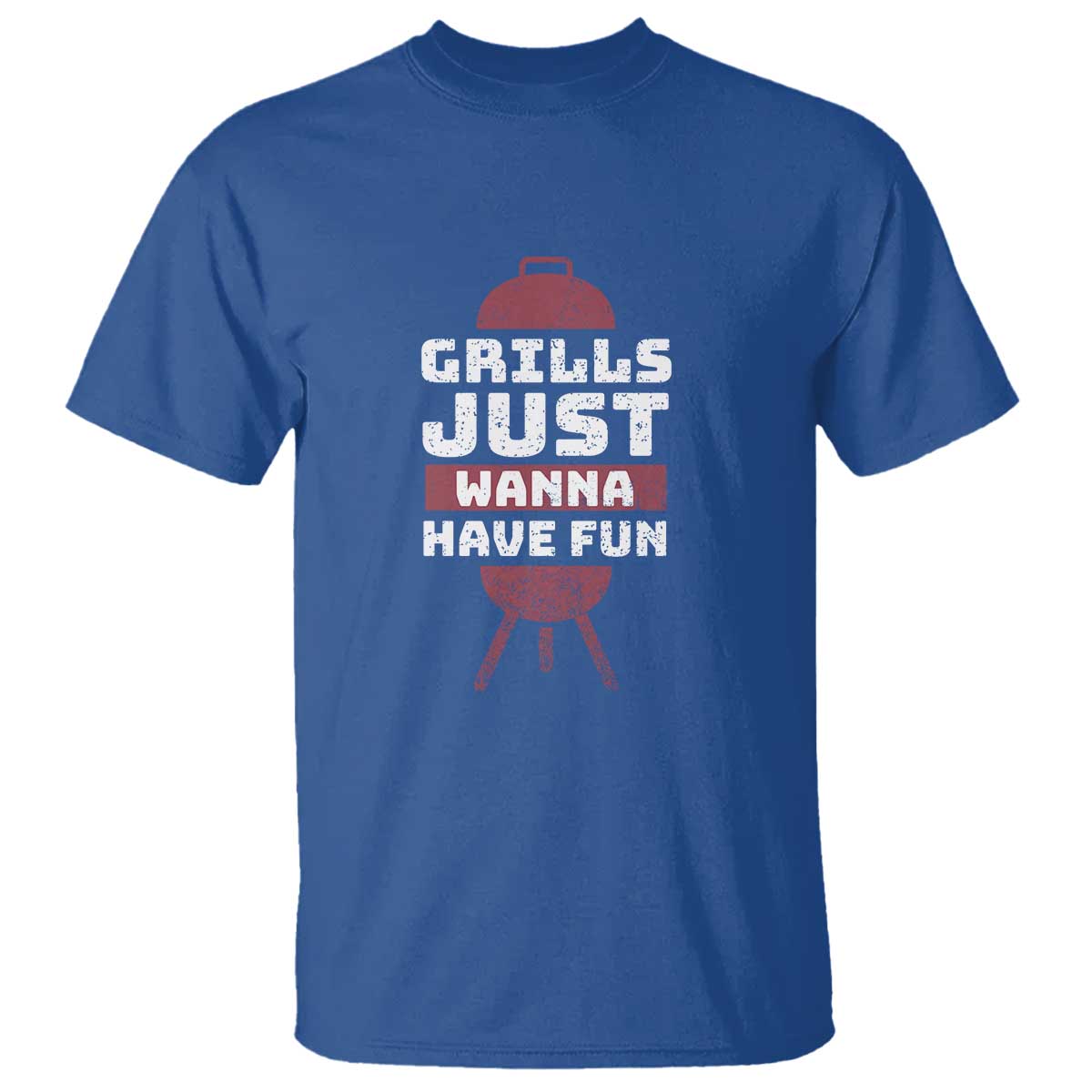grilling-bbq-t-shirt-funny-grills-just-wanna-have-fun-distressed