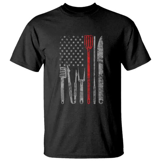 thin-red-line-usa-flag-t-shirt-bbq-grill-cooking-chef-gift