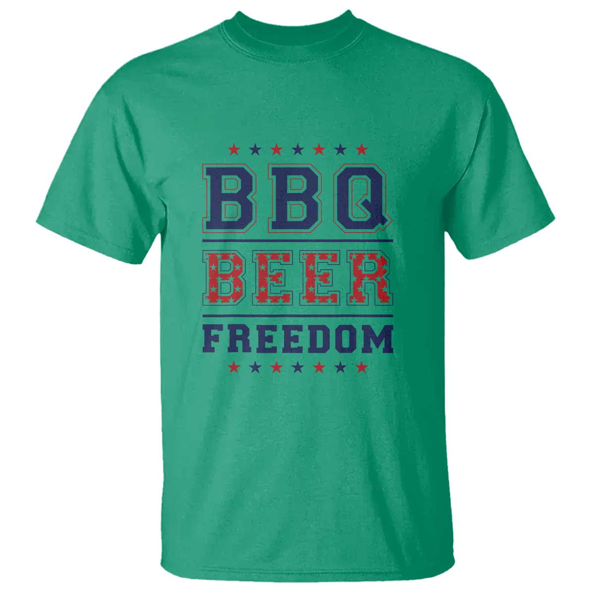 patriotic-bbq-t-shirt-beer-freedom-and-bbq-design