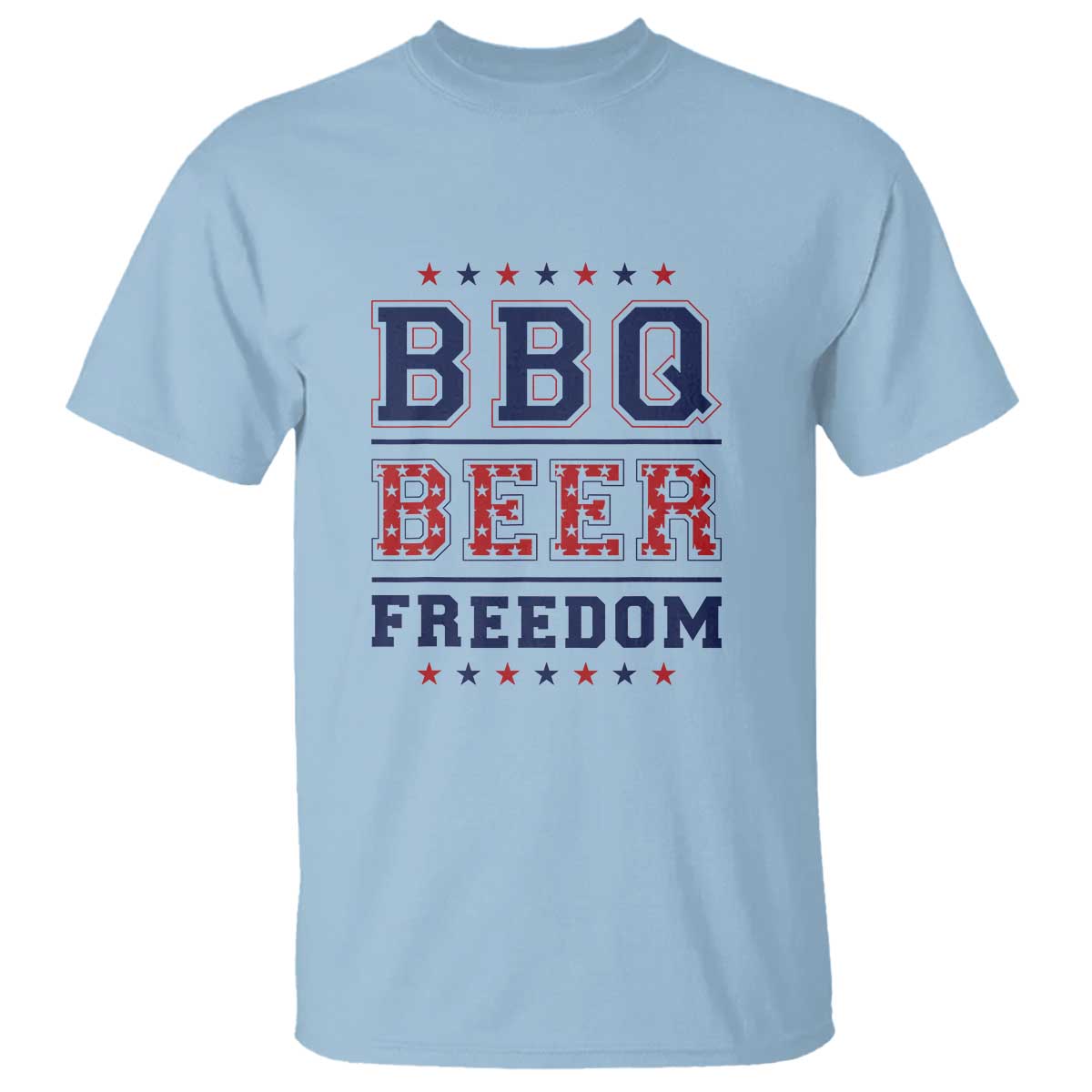 patriotic-bbq-t-shirt-beer-freedom-and-bbq-design