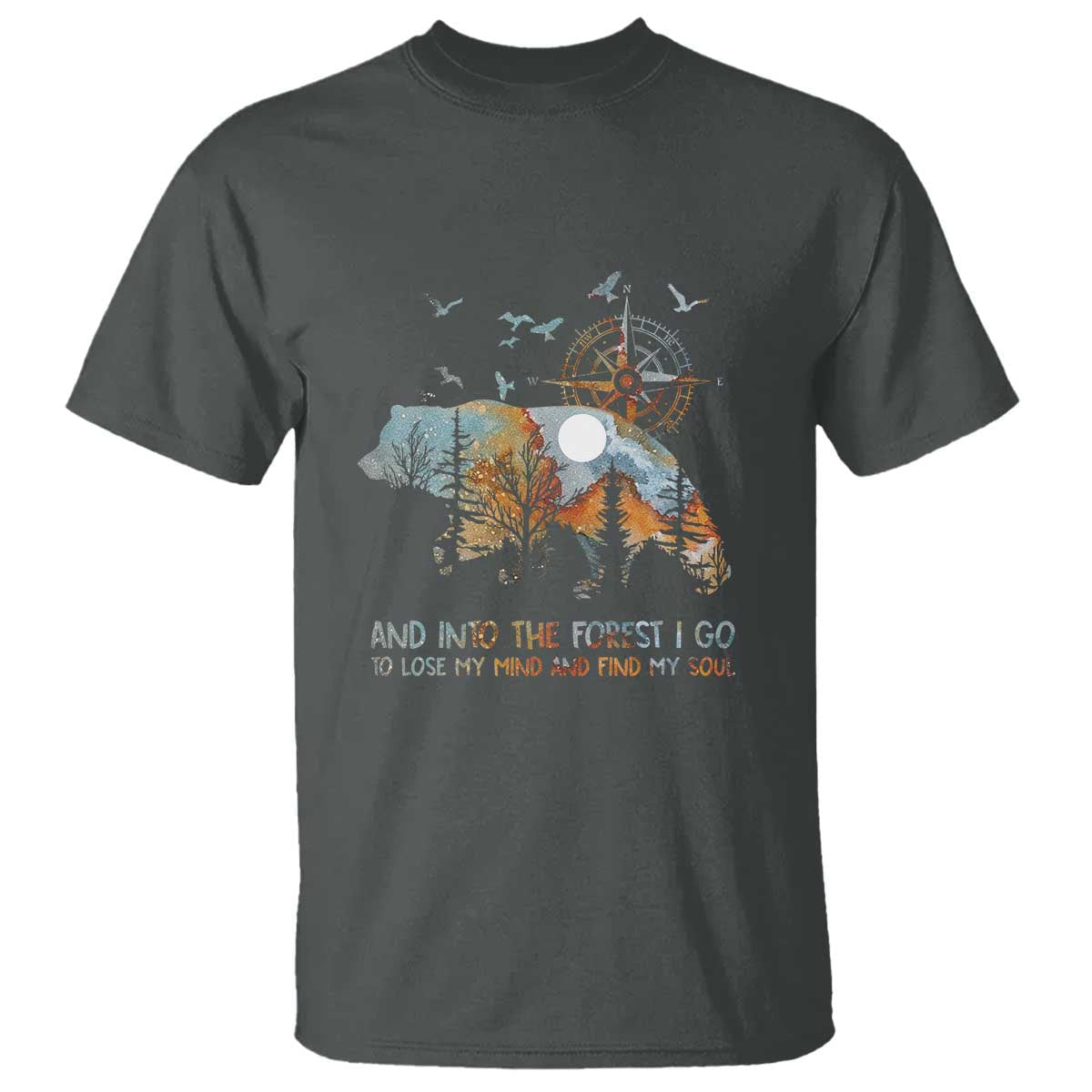 and-into-the-forest-i-go-nature-lover-outdoor-adventure-t-shirt-wilderness-compass-bear-design