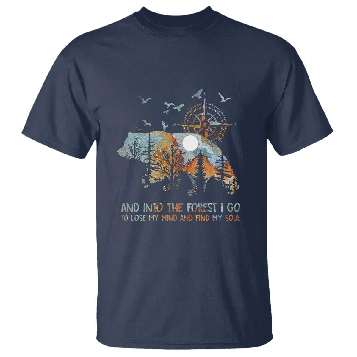 and-into-the-forest-i-go-nature-lover-outdoor-adventure-t-shirt-wilderness-compass-bear-design